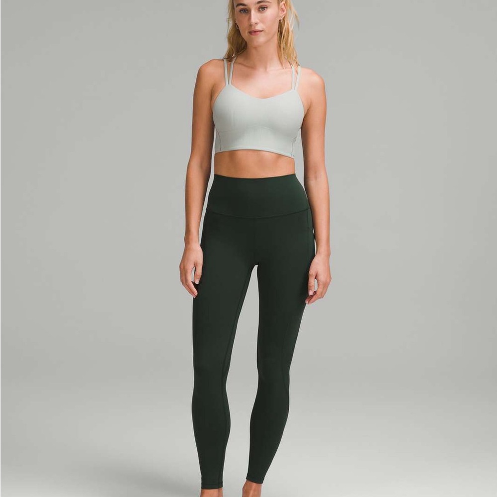 Lululemon Like a Cloud Ribbed Longline Bra